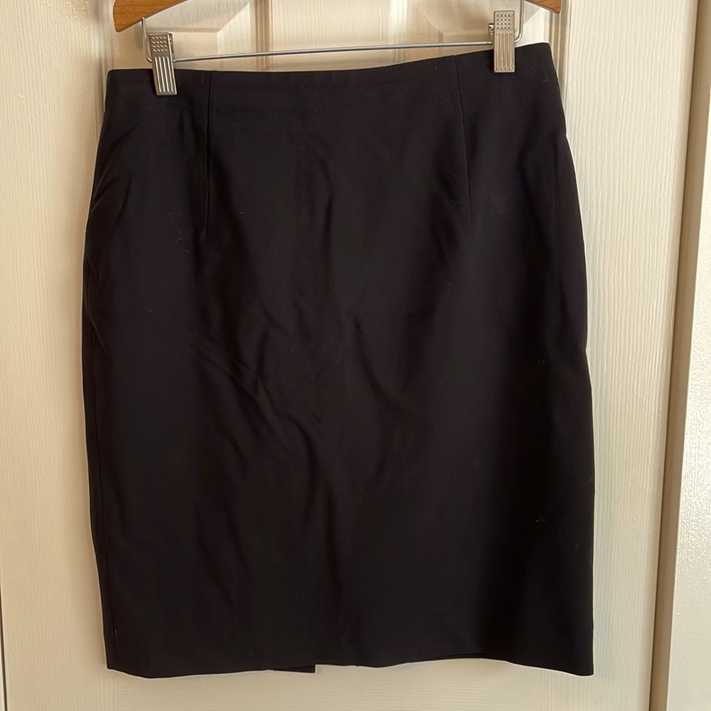 Banana Republic black business casual skirt